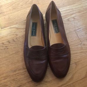 Cole Haan classic cognac loafers flats